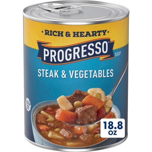 Progresso rich hearty steak - rich, &